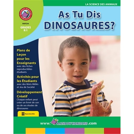 As Tu Dis Dinosaures - Grade K To 1